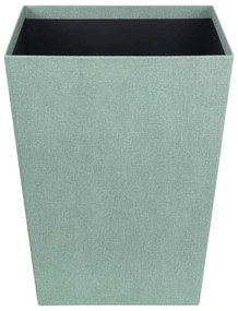 Zielononiebieski biurowy kosz na śmieci Sofia Canvas Paper Laminate – Bigso
