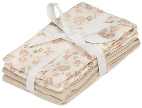 Beżowe myjki z bawełny organicznej zestaw 4 szt. 30x30 cm Augusta – Cam Cam Copenhagen