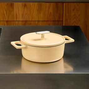 Garnek żeliwny z pokrywką odpowiedni na indukcję 2 l Mattia 3.0 – FABINI