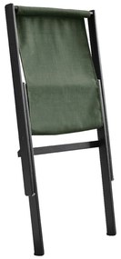 Fotel rozkładany Karup Design Boogie Black/Olive Green