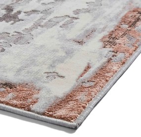 Szaro-różowy dywan Think Rugs Apollo, 160x220 cm