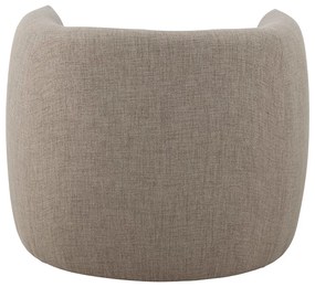 Beżowy fotel Bacio – Bloomingville