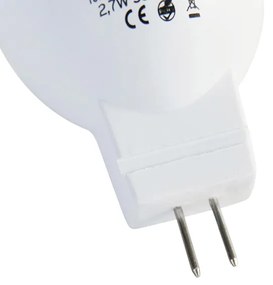 Zestaw 5 żarówek LED G4 MR11 2,7W 210lm 3000K 12V