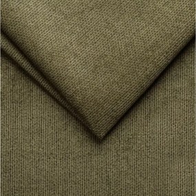 Narożnik MATEO S Wolnostojący Lewostronny Tkanina Memphis 11 kolor Oliwkowa zieleń WERSAL