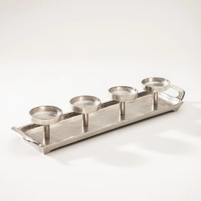 Świecznik Silver Line 49x12x8 cm