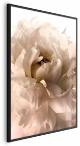 Plakat Miękkie płatki 21x30 cm z ramą czarną bez marginesu ARTGEIST B