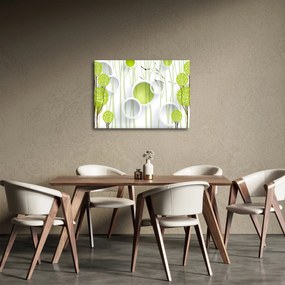 Obraz abstrakcji z drzewami (70x50 cm)