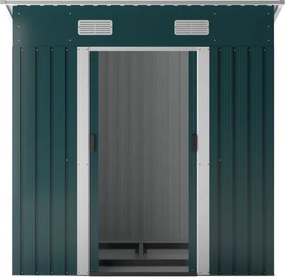 Jago Garden Domek narzędziowy, zielony, 182 x 186 x 118 cm