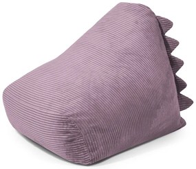 Fioletowy sztruksowy dziecięcy worek do siedzenia Snug 80 Dragon – SLOWDOWN
