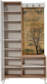 Komoda do przedpokoju – 100 cm x 190 cm – Dąb Sonoma – Melamina