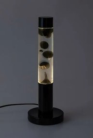 Rabalux 76027 dekoracyjna lampa stołowa lawa LED Lavastic, czarny