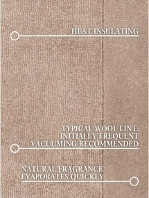 Beżowy dywan z mieszanki wełny tkany ręcznie 120x180 cm Kari – Villeroy&amp;Boch