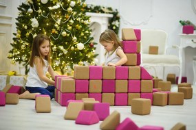Zestaw klocków magnetycznych JollyHeap Basic - 100 elementów
