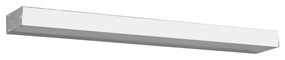 Kinkiet LED w kolorze błyszczącego srebra (dł. 60 cm) Rocco – Trio