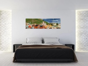 Obraz - Húsavík (170x50 cm)