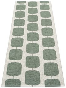 Zielono-kremowy chodnik odpowiedni na zewnątrz 70x200 cm Sten Army – Pappelina