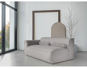 Jasnoszary moduł sofy (lewostronny) Flex Felix – Miuform