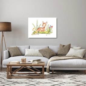 Obraz na szkle - Mały płowy (70x50 cm)