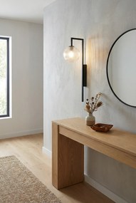 Kinkiet z metalową konstrukcją grafitowy H4-S07