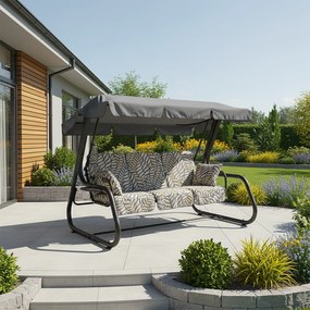 Huśtawka ogrodowa Rimini Black Edition G050-06PB PATIO