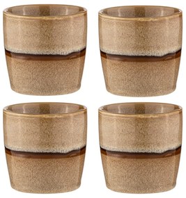 Jasnobrązowe porcelanowe kubki na espresso zestaw 4 szt. 350 ml Haven – Ladelle