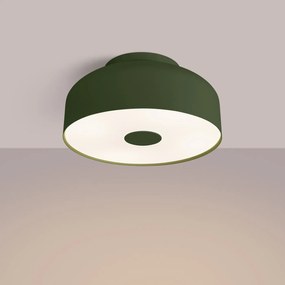 Plafon OMIQ zielony oliwkowy mat SOLLUX  LIGHTING