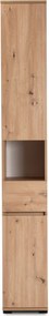 Szafa Słupek PRATO 30 cm Dąb Artisan Do Przedpokoju Loft