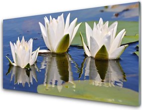 Szkło do Kuchni na Ścianę Pastelowa Wiązanka Kwiatowa