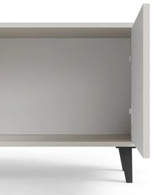 Szafka RTV RANDOM 2 180cm orzech/kaszmirowa HALMAR