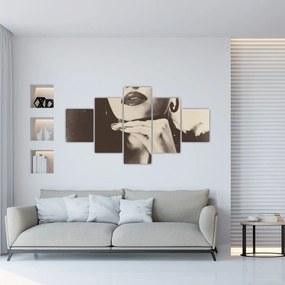 Obraz - Vintage zdjęcie kobiety (125x70 cm)