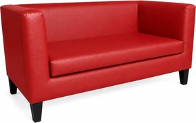 Sofa Monaco : Kolor nogi - Venge, Kolor tkaniny - EKO-SKÓRA - 15D, Typ tkaniny - Eko-skóra , Wysokość nogi - 15 cm