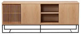 Niska komoda w dekorze dębu 188x75 cm Ende – Woodman