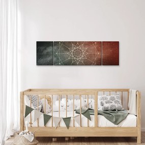 Obraz - Kosmiczny Dodekagram (170x50 cm)