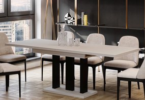 Rozkładany stół Appia 210 kaszmir / noga czarny mat