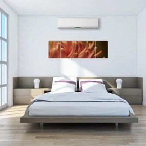 Obraz szczegółów kwiatu (170x50 cm)