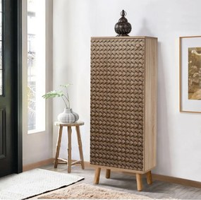 Szafka na buty Mega Sonoma Oak Rattan