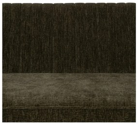 Zielona sofa z tkaniny szenilowej 134 cm Glam – Ixia