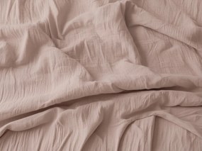 PrzytulneMieszkanie.pl PrzytulneMieszkanie.pl Muślinowe pościel MOELLIN stary róż Rozmiar pościeli: 70 x 90 cm | 140 x 200 cm