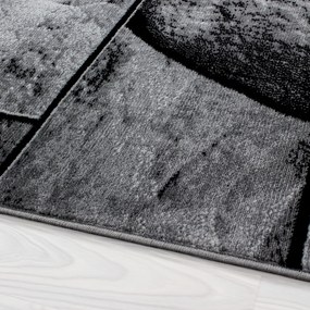 Dywan nowoczesny Parma Granit szaro-czarny 240 cm x 340 cm