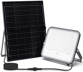 Aigostar - LED RGBW Ściemnialny naświetlacz solarny LED/200W/3,4V IP66 + pilot
