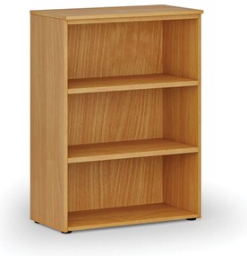 Regał biurowy PRIMO WOOD, 800 x 420 x 1087 mm, buk