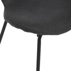 Zestaw krzeseł do jadalni CT-S8010 GREY2, 2 szt.