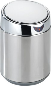 Kosz łazienkowy automatyczny SENSO, stal chromowana