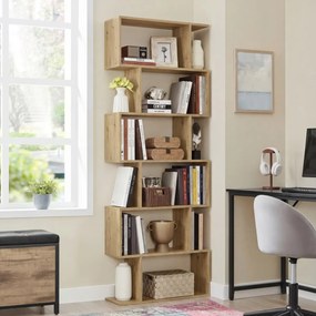 PROMOCJA Biblioteczka TAYLOR ARTISAN z 6 półkami, 70x190 cm II jakość
