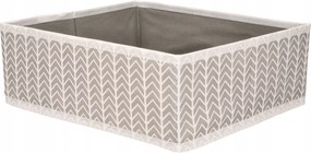 Organizer tekstylny Jodełka 28x24x10cm do szafy garderoby biura uniwersalny