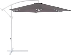 Wiszący parasol z rączką - ok. 3 m, antracyt