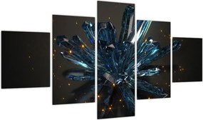 Obraz kryształu (125x70 cm)