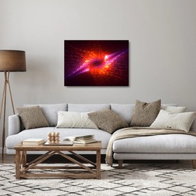 Obraz na szkle - współczesna ciernista abstrakcja (70x50 cm)