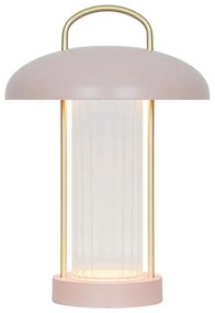Nordlux - ściemnialna, ładowalna, dotykowa lampa stołowa MIRANO LED/3W/3,7V różowa