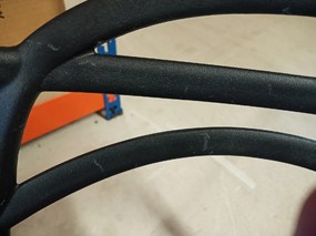 PROMOCJA Czarny plastikowy fotel KATO II jakość